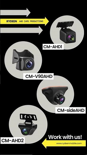 🚘 Rydeen AHD Camera Lineup – Built for Clarity & Confidence 🎥✨