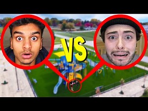 DRONE CATCHES PLASMONIX VS EVIL JESTER IN REAL LIFE!! *EVIL JESTER BROKE INTO MY HOUSE*