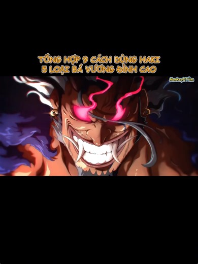 Giải Mã Toàn Bộ 9 Cảnh Giới Haki: 5 Loại Bá Vương Sắc Từ Sơ Cấp Đến Joy Boy #onepiece #haki #phantichonepiece