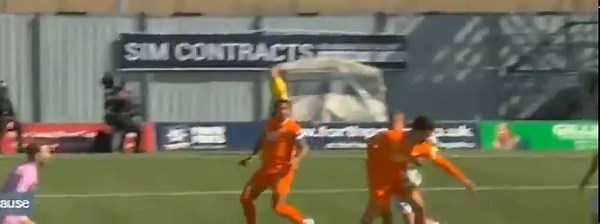 Bojan Miovski goal to put game out of sight blatant handball. Uses his arm - ball scuffs his shirt, moves his bicep down, & throws arm back. How's VAR not intervening? Ridiculous. Camera angles for Chukwuani 'goal' laughable - ball looked mile out & Sky cover-up