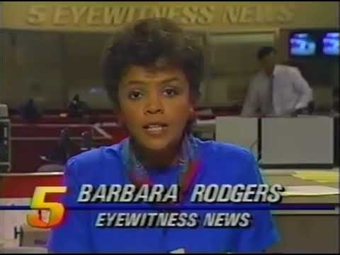 Nightcast KPIX Channel 5 CBS (1987) featuring Barbara Rodgers 