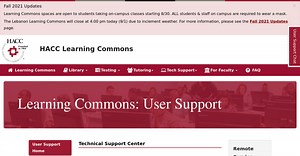 LibGuides: HACC User Support: Brightspace (D2L) Tutorials