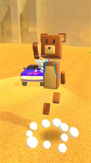 Help For Baaren in Super Bear Adventure #superbearadventure