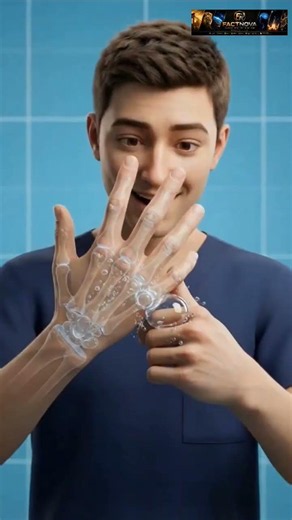 What Happens When You Crack Your Knuckles? 🤯#Science #Facts #HumanBody #3DAnimation #MedicalFacts