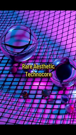 Technocore 💚💜 #rareaesthetic #y2kaesthetic #aesthetics #futuristic #fypage