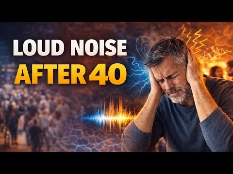 Why Loud Noise Feels Overwhelming After 40