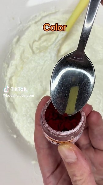 Adding orange natural powder to color macarons 🍊✨ #Macarons #ASMR #Baking #FoodTok #OrangeVibes
