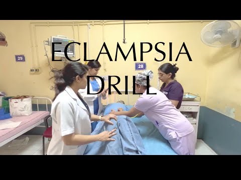 Eclampsia drill || How to constitute Magsulph MgSO4