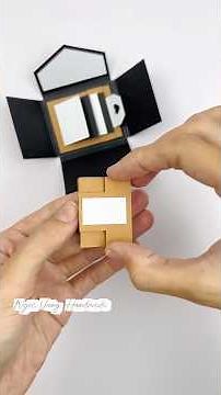 #tutorial Hướng dẫn Mini 📔#Scrapbook Phần 3 || Shutter card #diy #miniworld