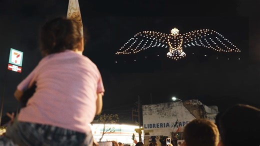 9K views · 66 reactions | 424 Drone Show on Mexico's Independence Day...