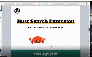 Rust Search Extension -《Rust唠嗑室》第二期-北纬27度