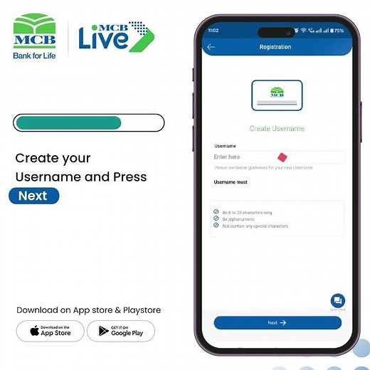 MCB Live Registration!