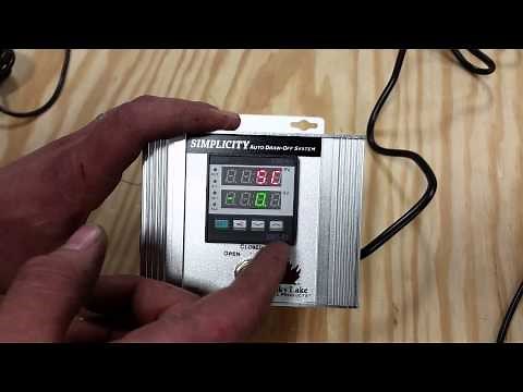 Smoky Lake Auto-draw-off programming