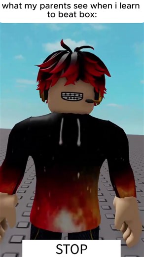 when i learn how to beat box. roblox
