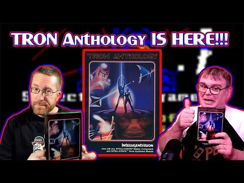 Tron Anthology RELEASED for the Intellivision! - Intelligentvision - Papa Pete's Unboxing