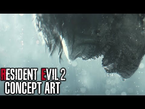 Resident Evil 2 All Concept Art Showcase