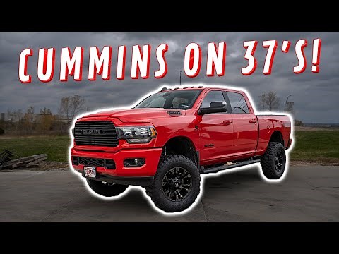 Lifted 2020 Ram 2500 Cummins! SUPER CLEAN! 4" lift with 37's!
