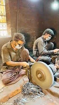 Unbelievable Process! How Scissors Are Crafted Step by Step