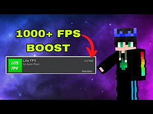Best FPS Boost Texture Pack For MCPE 1.21+||The Best FPS Boost Mod For Minecraft|