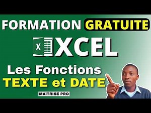 Excel: FINALLY master the TEXT and DATE functions (Essential for the Office)