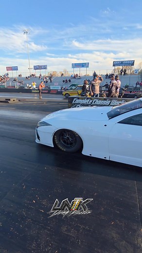What a beautiful machine 👌💯 Sake Bomb "Team White Rice" 5.73 @ 248mph 👏 1st Official full pass TestNTune Day Nov 05, 2025 World Cup Finals - Import vs. Domestic Maryland International Raceway #unikdragphotos #wcf2025 #sakebomb #mir #dragracing #racecar #proimport #Lexus #2jzturbo | UNIK DRAG Photos