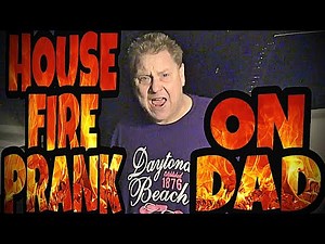 WILLIAM SET THE HOUSE ON FIRE PRANK ON DAD!!!