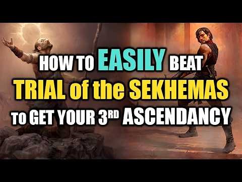 PATH of EXILE 2: How to Beat TRIAL of the SEKHEMAS with No Skill - 3rd Floor Ascendancy on Any Build