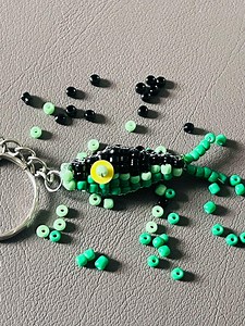 Fish Beads Keychain - Fish Keychain Beads - Etsy Canada