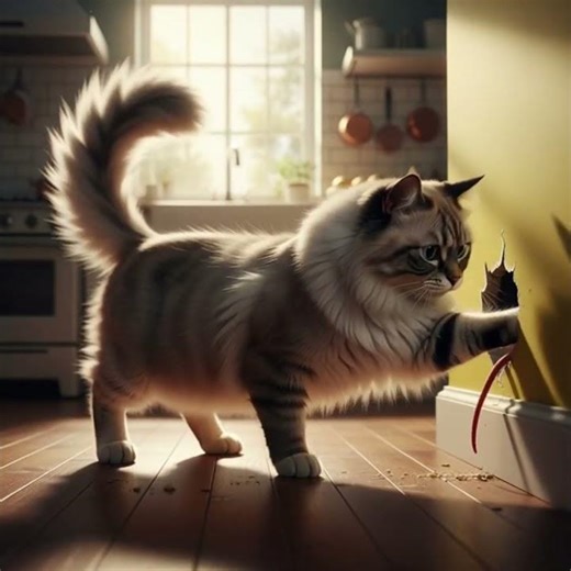 Shocking! Watch This Mouse Outspeed a Cat in Seconds!