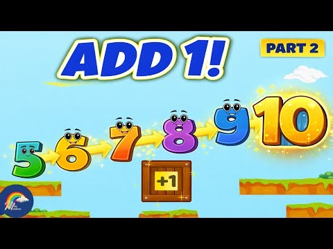 Add 1 Numbers Game for Kids | Learn Addition from 5 to 10 🎮➕
