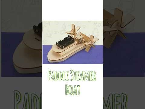DIY Paddle Steamer Boat 🚤 | Fun Kids Build