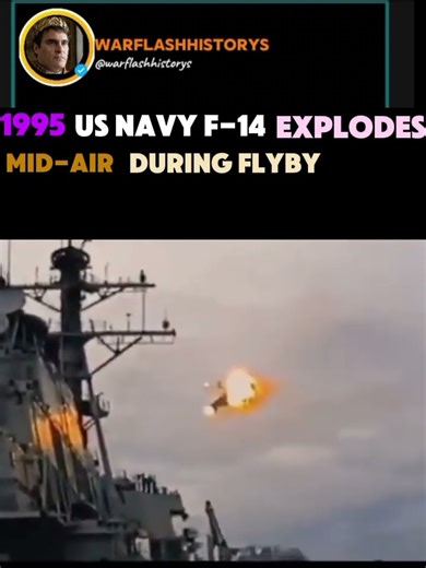 The 1995 F-14 flyby that ended in disaster#short #f14tomcat #usnavy
