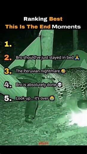 Ranking Best “This Is The End” Moments 😳 #shorts #viral #intense