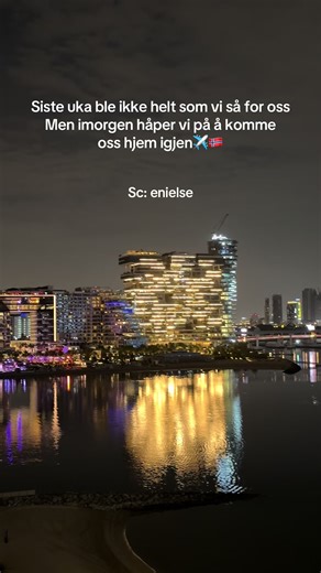 Er en grunn for at jeg ikke har delt så mye på tiktok fra turen den siste uka, men deler hver dag på snap. Selv om det har vært anspent å være her den siste uka og vi har brukt mye tid på å få tak i billetter så er det bittersweet for vi har hatt noen nydelige uker sammen her før det🫶🏻