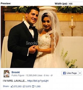 WEDDING PHOTOS: Snooki Gets Married In Morris County