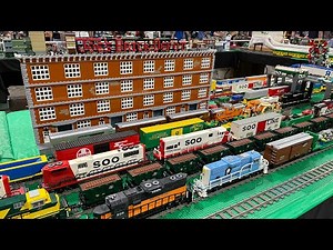 LEGO City And Train Layout By Joe’s Brick Depot - Brickworld Chicago 2022