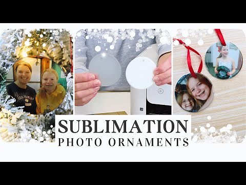How to Make a Sublimation Photo Ornament with PYD Life