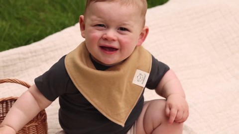 KeaBabies 8-Pack Organic Baby Bandana Bibs for Girls - Super Absorbent Triangle Baby Bibs for Drooling and Teething Infant, 100% Cotton Extra Soft for Newborn, Infant 0-36 Months (Sweet Charm)