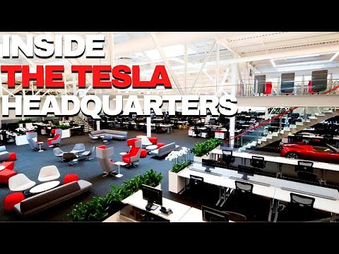 Inside Tesla's Insane NEW Headquarters