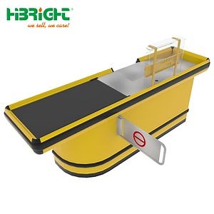 [Hot Item] Supermarket Automatic High Quality Checkout Counters with Swing Gate