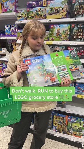 Your fave supermarket but in LEGO form 😍 it’s truly too good to miss! Grab one whilst you can for just £35 (reduced from £55)… if you need us, you know where to find us 🔨🧱 #Lego @lego #Legos #LegoTikTok #LegoSets #LegoCollection #LegoCollector #Exclusive #TikTokMadeMeBuyIt