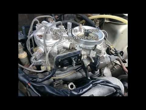Mercedes 190 air flow sensor repair