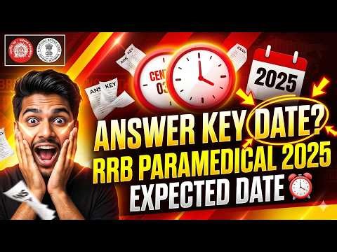 RRB Paramedical Answer Key Date Dialysis Technician 😱 | CEN 03 Memory Based Paper