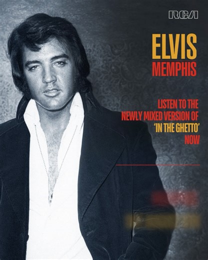 As part of the upcoming MEMPHIS release, listen to a newly mixed version of ‘In The Ghetto,’ pure and without overdubs, as Elvis did in the studio. Available wherever you stream! Listen here: Elvis.lnk.to/ITGMEMPHIS | Elvis Presley's Graceland