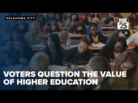 State Supt. stresses importance of higher education, as voters question degree's worth
