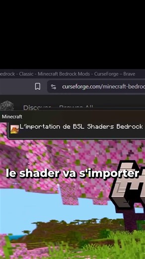 Comment avoir des SHADERS sur MINECRAFT BEDROCK Edition