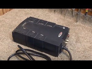 CyberPower 685AVR UPS Repair | Plugs Fitting Loosely Into Outlet