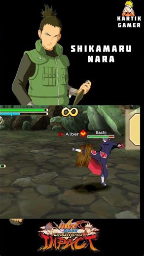 Shikamaru Nara Special Moves || Naruto Shippuden Ultimate Ninja Impact || Ppsspp