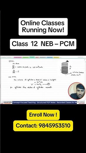 “Grade 12 NEB - PCM Online Classes | Math, Physics, Chemistry | Enroll Now”