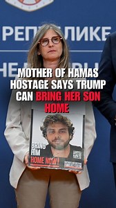 Idit Ohel, mother of Hamas hostage Alon Ohel, says President Donald J. Trump is the only person who can bring her son home. | Fox News
